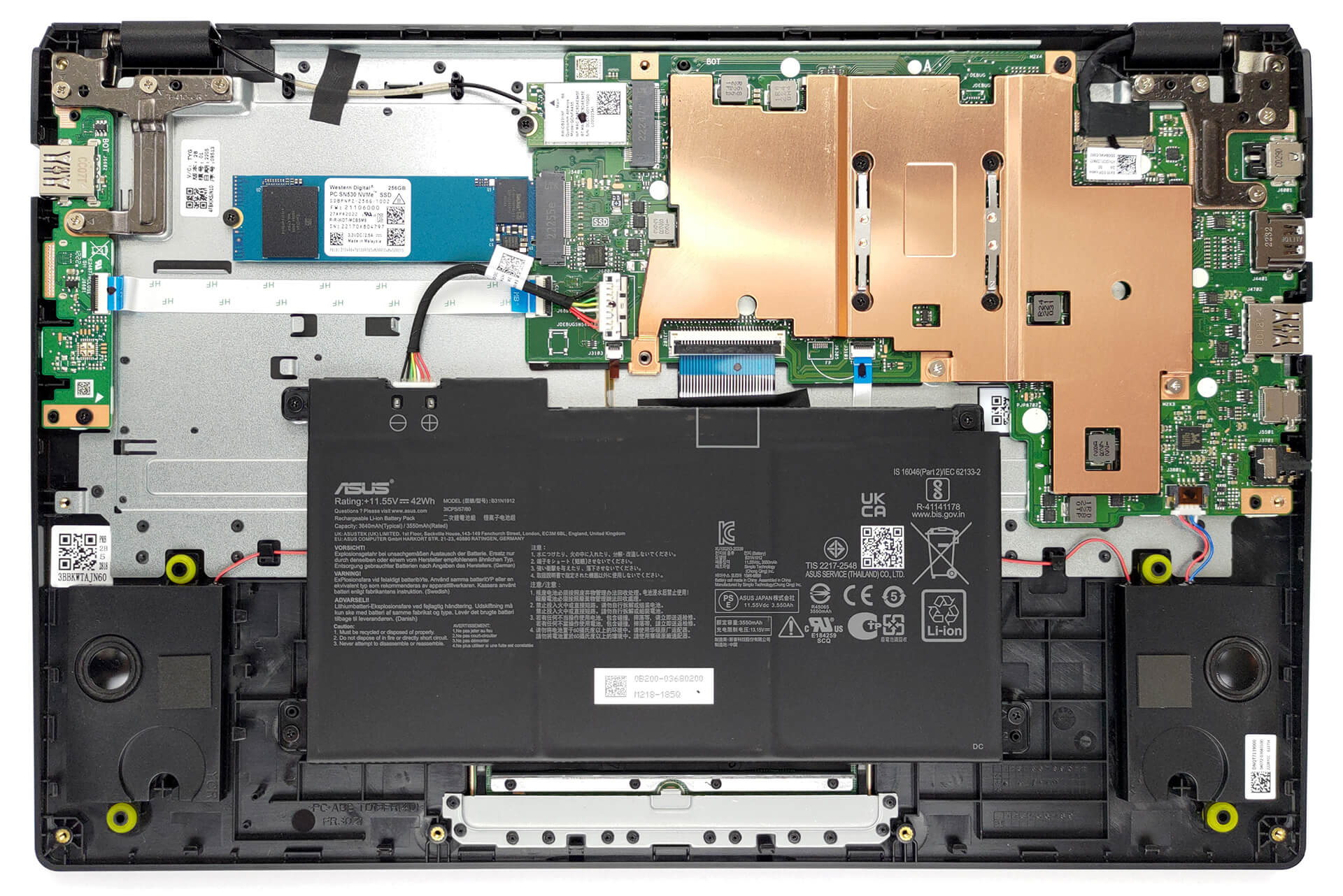 How to replace and fix ASUS E410MA E410ML E410KA L410 30pin 0.5mm LED DD0BKWLC002 LCD Cable (ASUS E410)